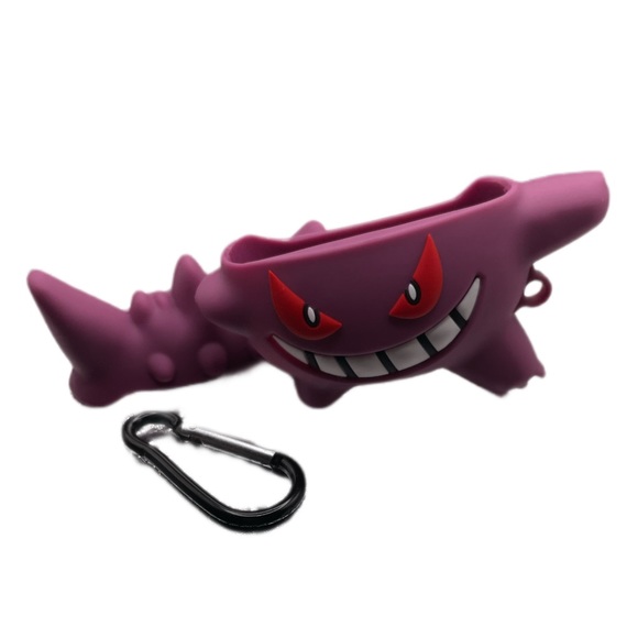 Purple Demon Case Compatible with Apple AirPod Pro 3 - Picture 2 of 9